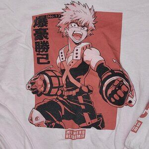 My Hero Academia Bakugou Long Sleeve Shirt | Medium | Anime Streetwear